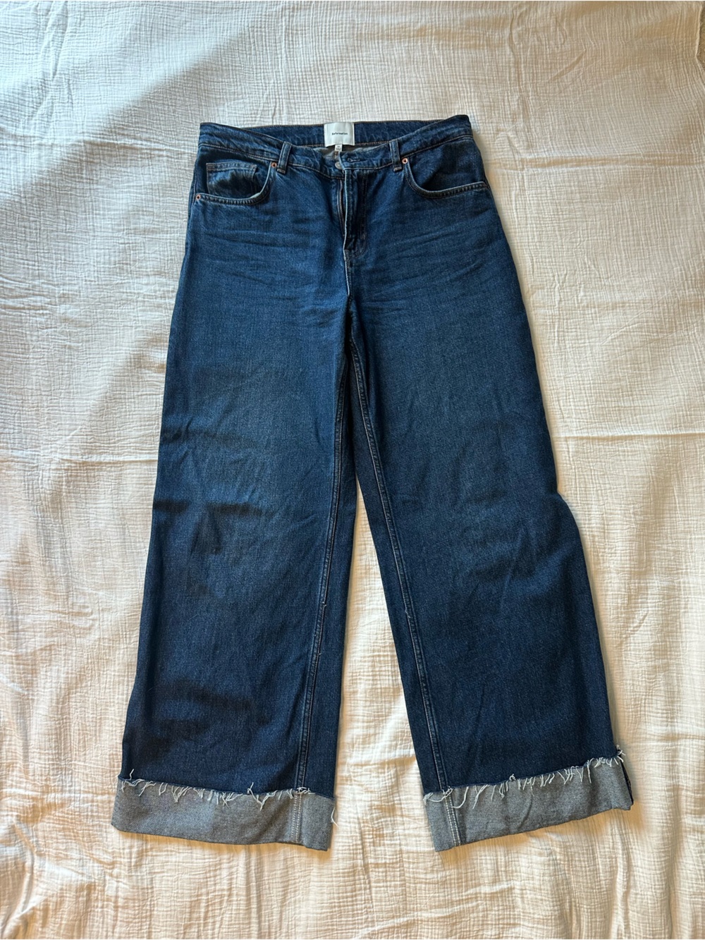 Reformation Cary Low Rise Slouchy Wide Leg Jeans 30